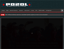 Tablet Screenshot of pozol.org
